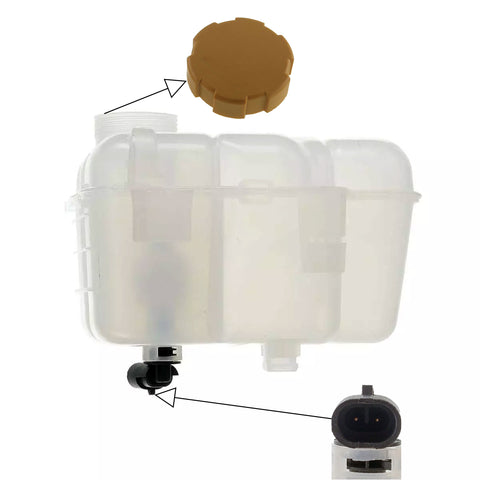 208190755 Radiator Coolant Heater Overflow Expansion Tank Bottle Spare For Vauxhall/Opel Astra H/Mk5