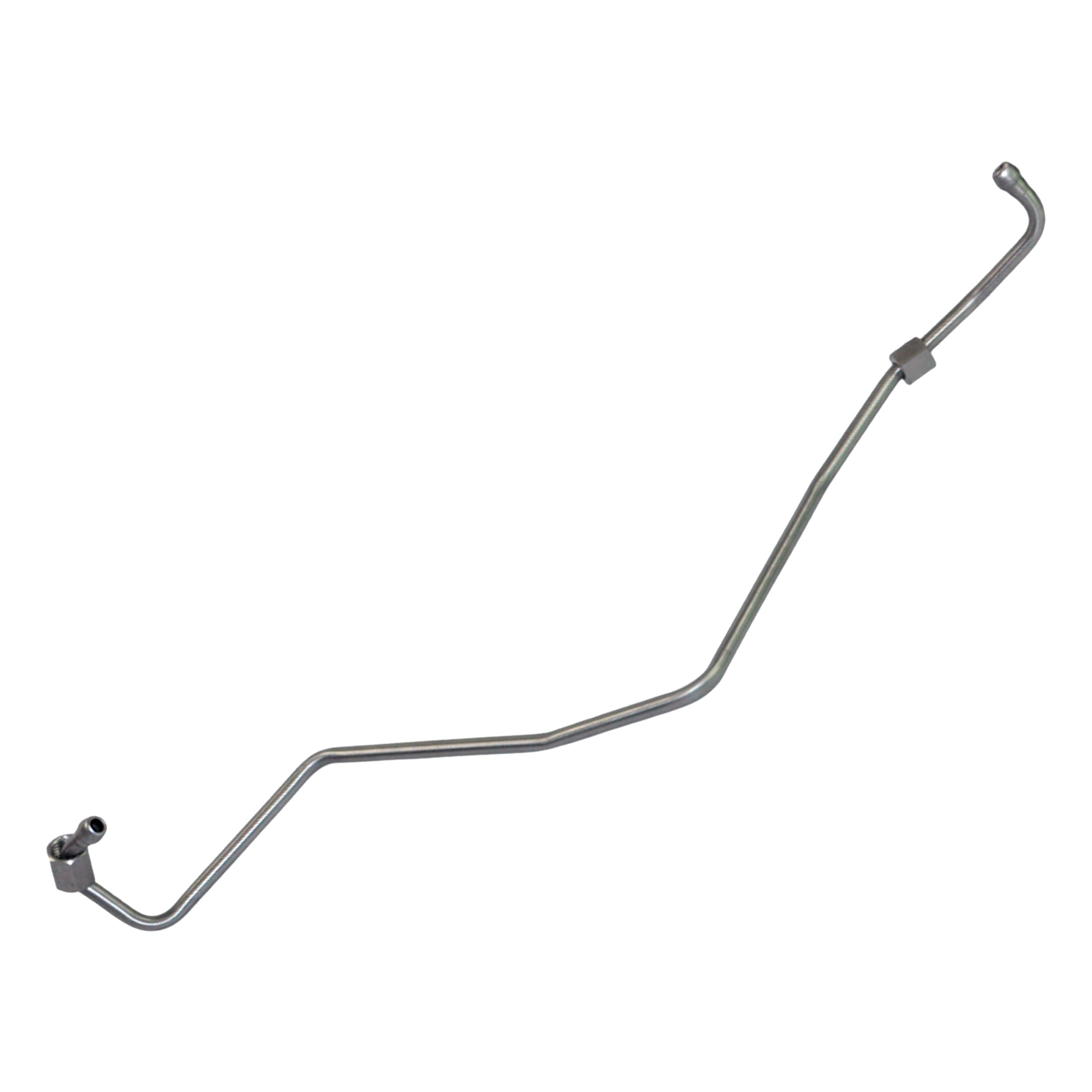 VAG 2.0 TDI oil feed pipe line 03L145771B close up D2P Turbocharger Oil Feed Pipe