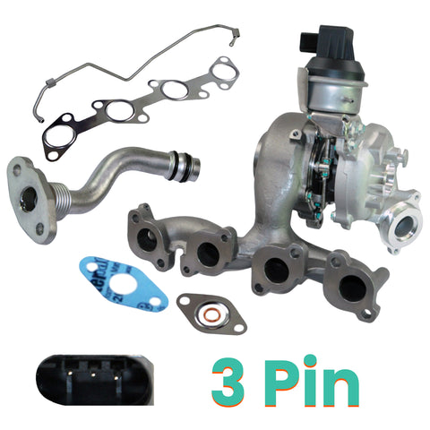 turbocharger OEM 03L253010C for Audi A3 2.0 TDI