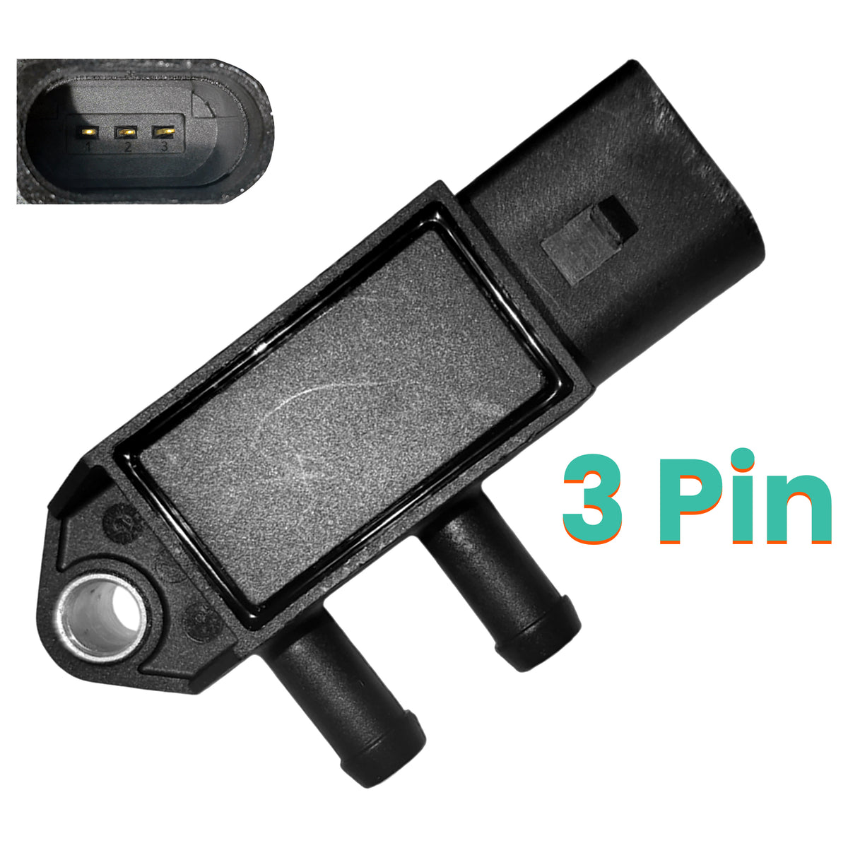 VW Audi diesel particulate filter sensor 03L906051D view