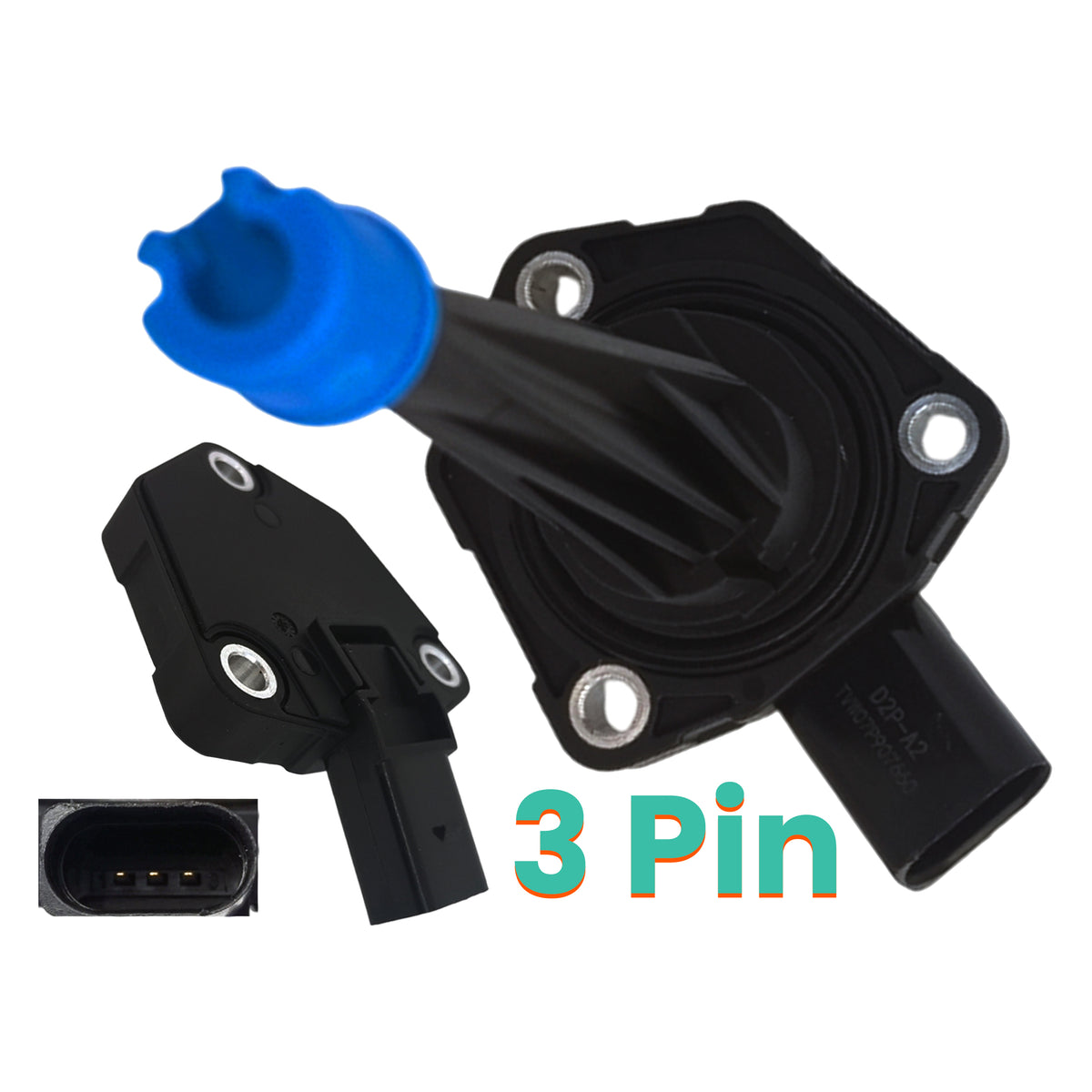 Engine Oil Level Sensor 07P907660 for Audi A3/A4/A5/A6/Q3/Q5 Allroad 2.0 TDI
