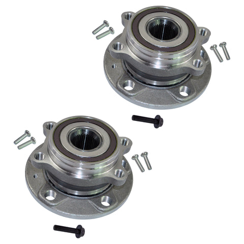 2x Front Wheel Hub Bearing Kit For Audi: A1, A3, Seat: Alhambra, Altea, Skoda: Octavia, Superb VW: Beetle, Caddy