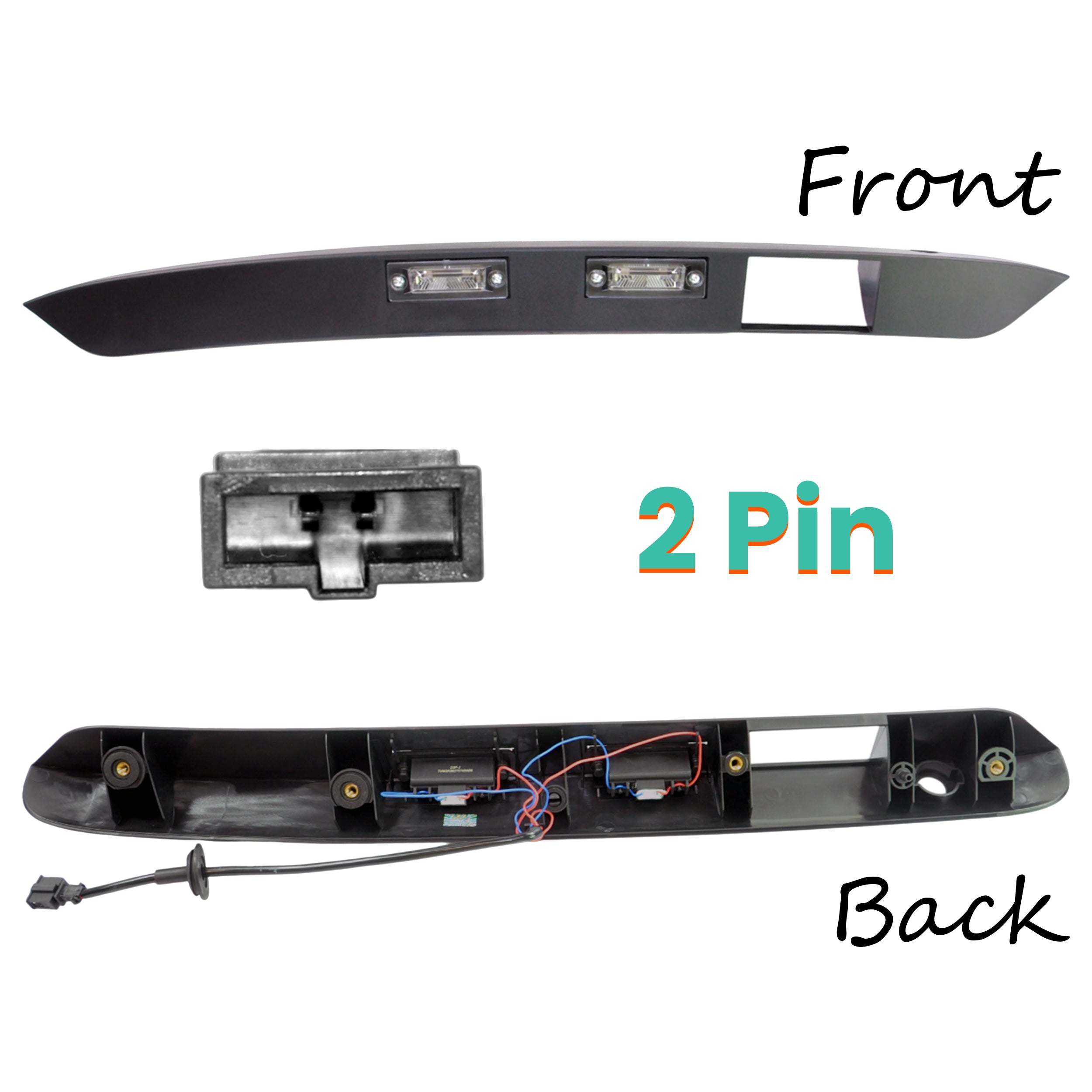 VW Caddy Rear Door Handle 2K5827574S9B9