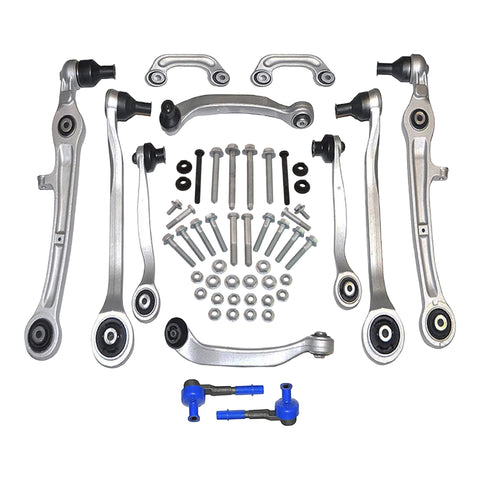 Front Suspension Wishbones Track Control Arm Arms Kit For Audi: A6, A6 Allroad