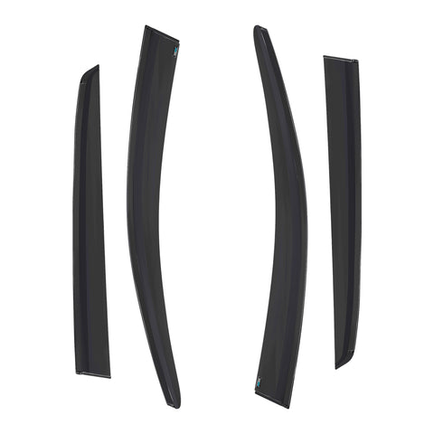 4pcs Of Front & Rear Wind Deflectors for VW: Golf 2003-2009 HB 5D, VW GOLF 2009-2013 HB 5D