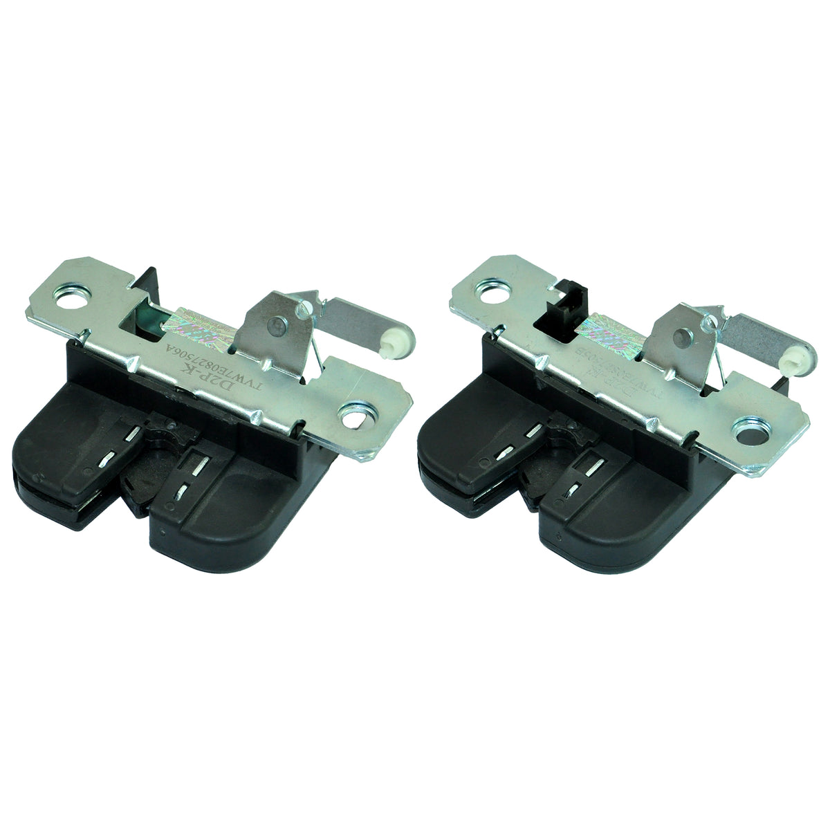 Rear Left & Right Tailgate Lock Pair for VW Transporter T5 T6, Caravelle, Multivan | OEM 7H0827505, 7E0827506A