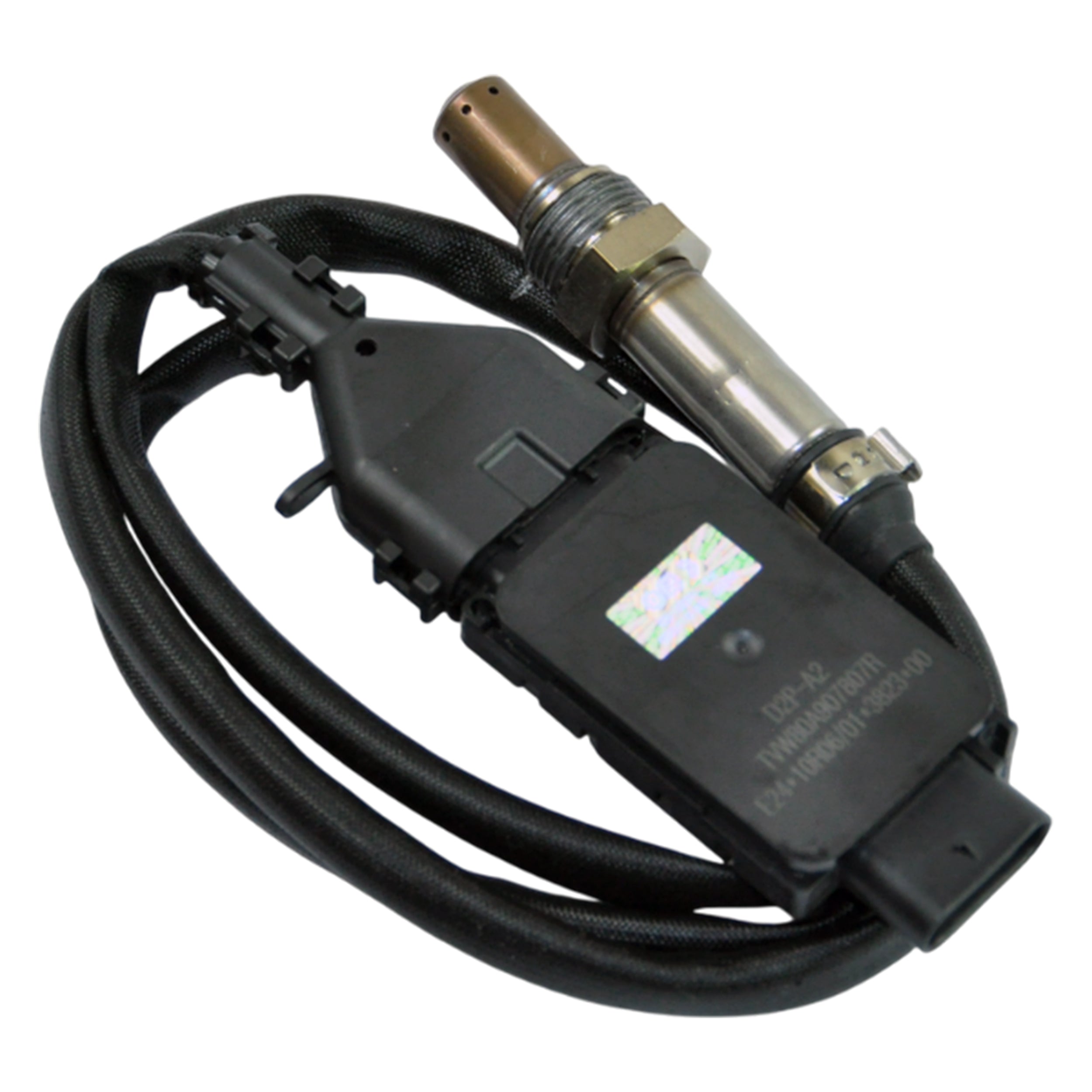 Audi diesel SUV/saloon NOx sensor module showing sensor housing and plug