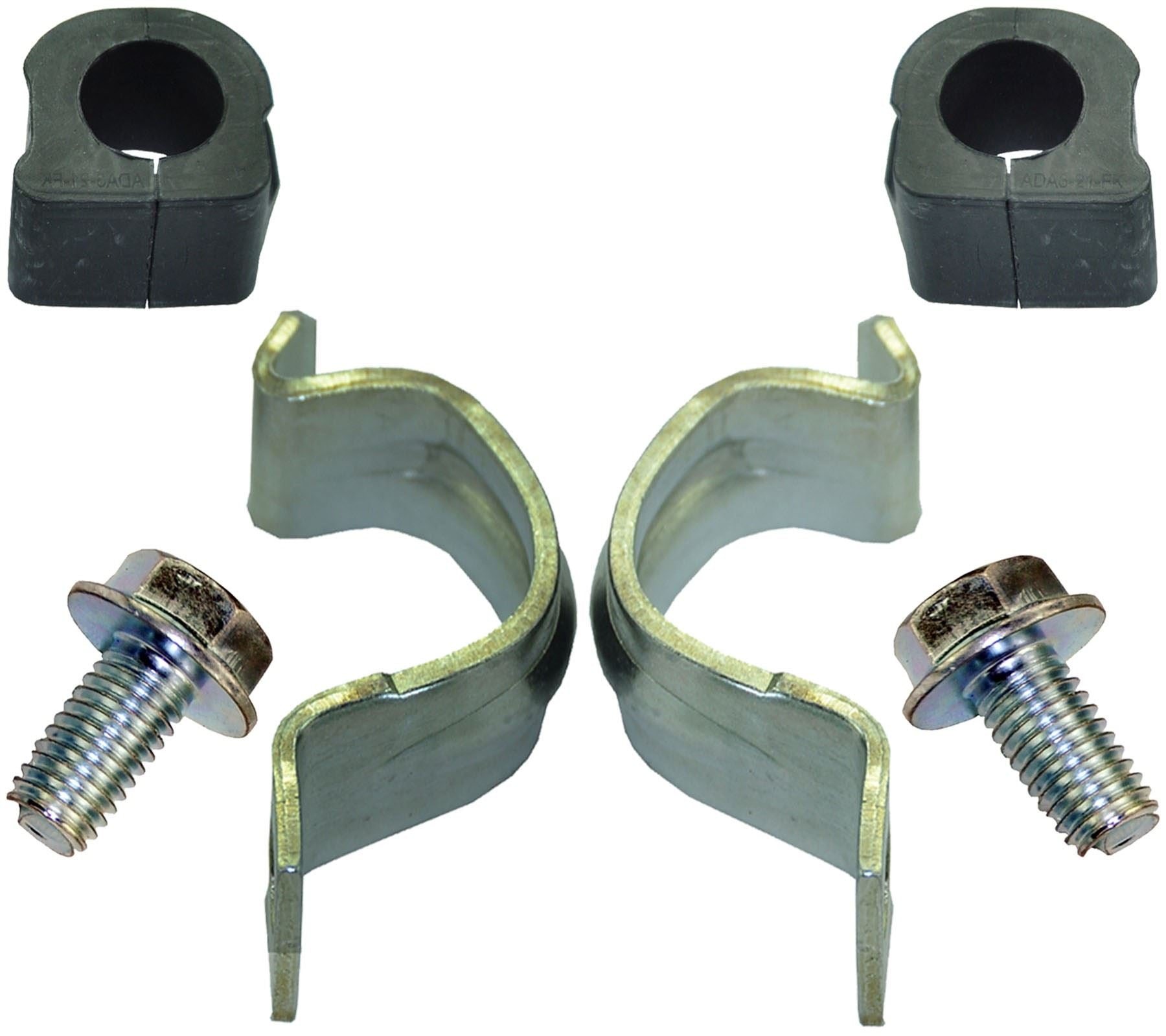 VW Golf sway bar bracket and bushing view