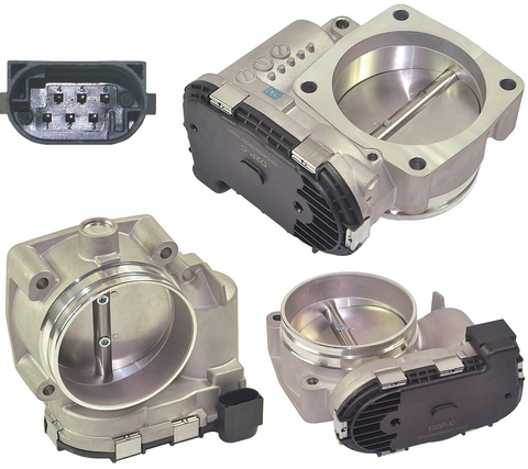 VW Porsche Throttle Body – 6-Pin Electronic – Fits 3.2L R32, Panamera, Macan, Touareg