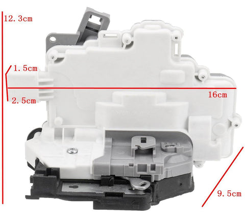 Front Left & Right Door Lock Actuator  For Audi: A4, A4 Allroad, A5, Q3, Q5, Q7, TT, VW: Touareg