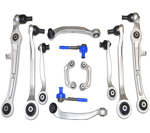 Front Suspension Wishbones Track Control Arm Arms Kit For Audi: A6, A6 Allroad