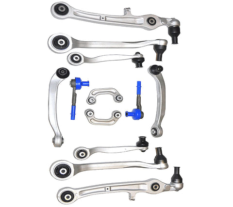 Front Suspension Wishbones Track Control Arm Arms Kit For Audi: A6, A6 Allroad