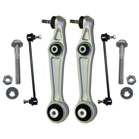 Pair Of  Front Control Arms, Drop Links Bar & Bolts Kit For Tesla: Model X,  For Tesla Model X 5yjx