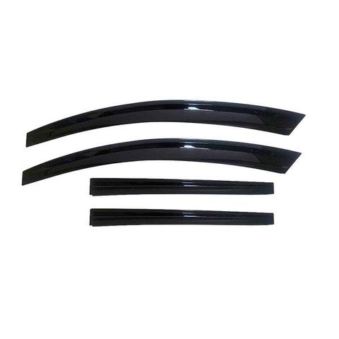 4pcs Of Front & Rear Wind Deflectors for Dacia: Duster 2018- SUV