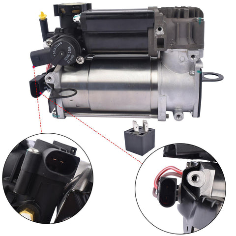 Air Suspension Compressor Pump for Maybach: 57.0, 62.0, Mercedes-Benz: CLS, E-Class, S-Class