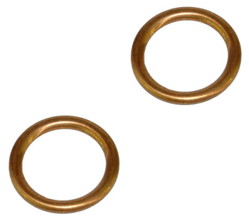 Oil Sump Plug Washers X2 For Peugeot/Citroen