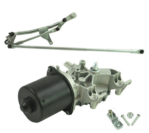 Front Windscreen Wiper Motor & Linkage Rhd for Dacia: Duster, Logan, Renault: Clio
