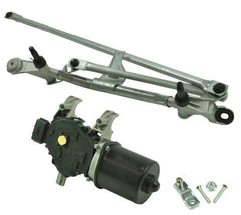 Front Windscreen Wiper Motor & Linkage Rhd for Dacia: Duster, Logan, Renault: Clio