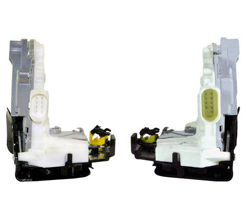 Pair Front Left Door Lock Actuator Mechanism for Audi: A3, A4, A6, A6 Allroad, A8, Seat: Exeo