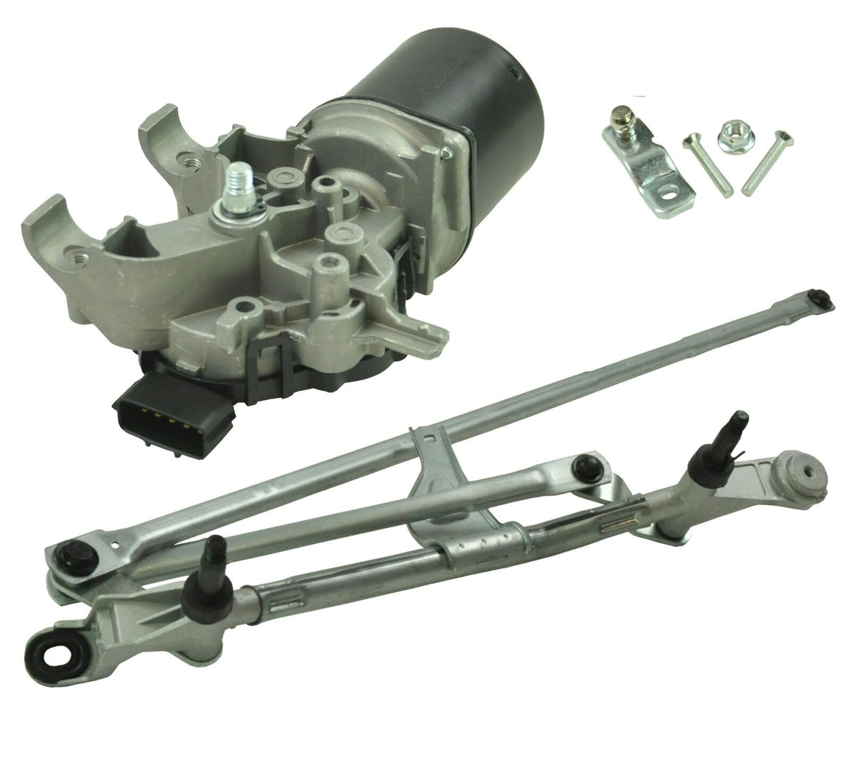 SJR Autoparts Front Windscreen Wiper Motor Linkages Assembly For Renault Clio 2007-2012 – Replaces 8200383752