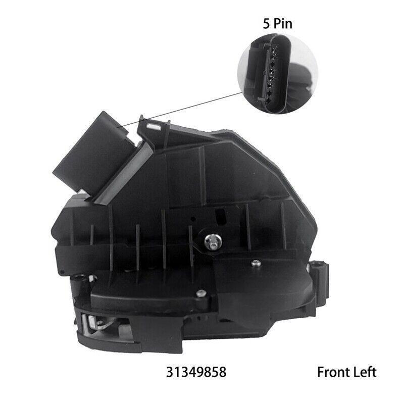Front Left Passenger Side Door Lock Mechanism 5-pin  for Volvo: S60, V60, XC60