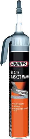 Wynns Black Instant Gasket Maker Silicone High Temperature RTV Sealant 200ml