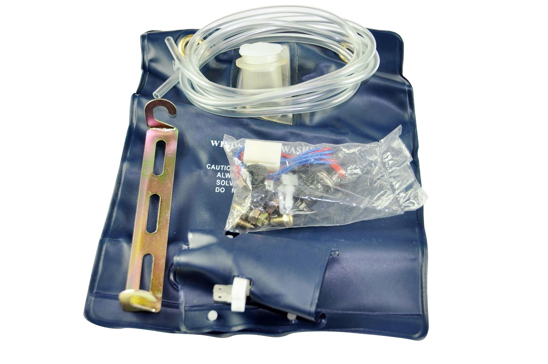 Universal 12 Volt Windscreen Washer Bag Kit With Pump, Jets & Switch Awp23
