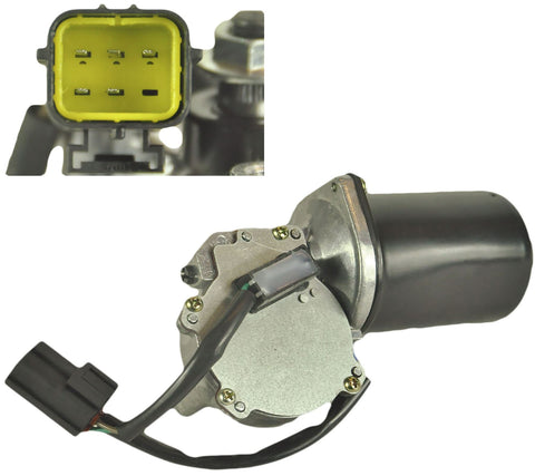 Front Windscreen Wiper Motor For Land Rover Freelander Mk1 Dlb101532 (1998-2006)