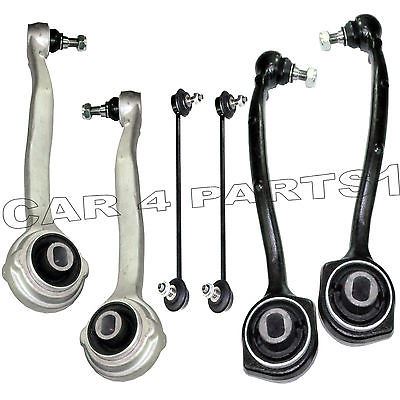For Mercedes C-Class Front Upper Lower Suspension Wishbone Control Arms Link Kit
