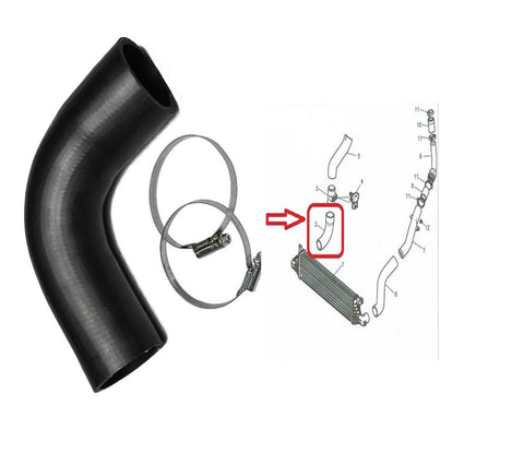 Turbo Intercooler Hose Pipe For Jaguar X-Type 2.0 D, 2.2 D C2S26988, C2S26986