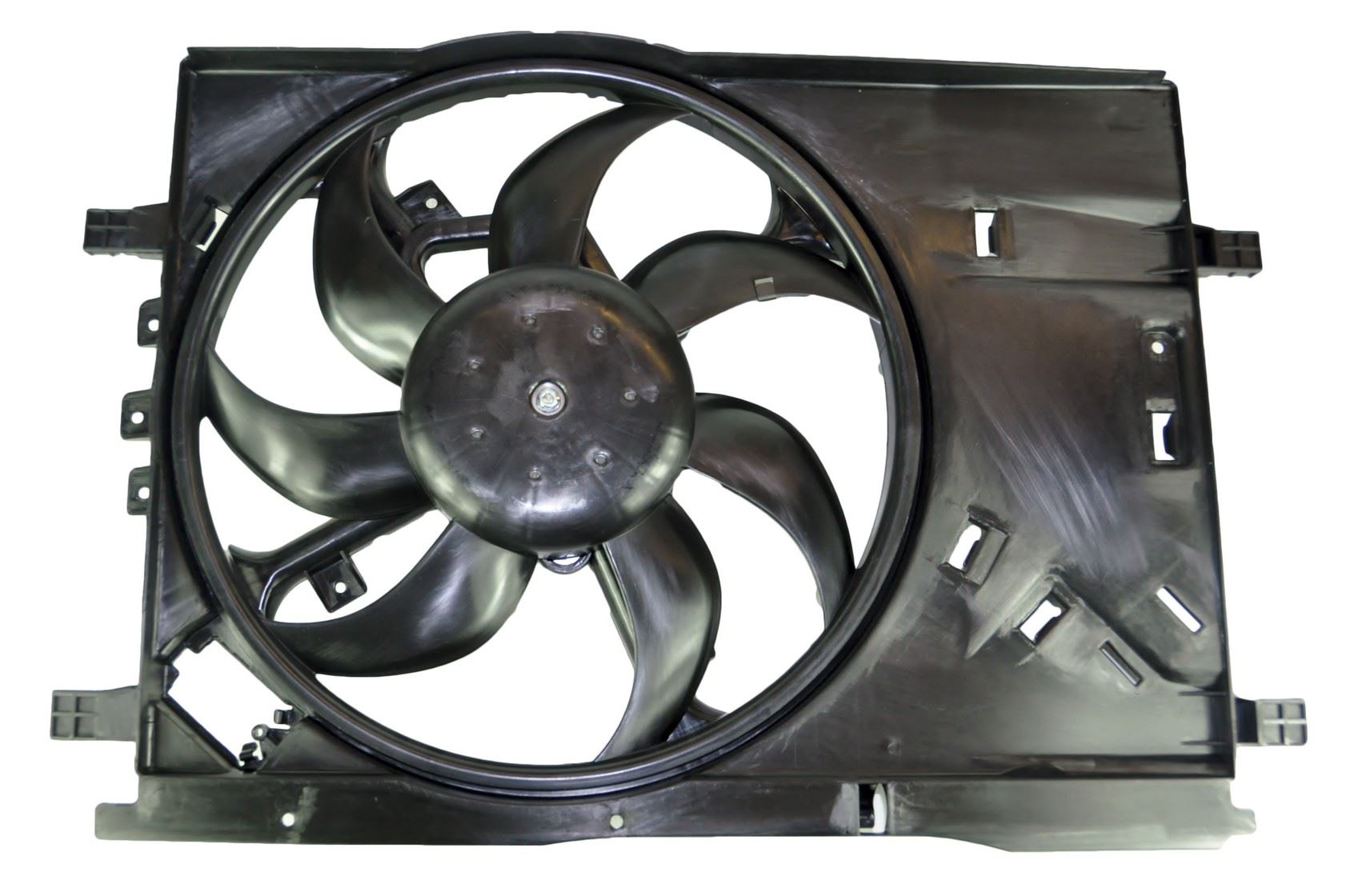 Radiator Cooling Fan With Motor 1341392 For Fiat Punto Evo, Grande Punto 1.2, 1.4