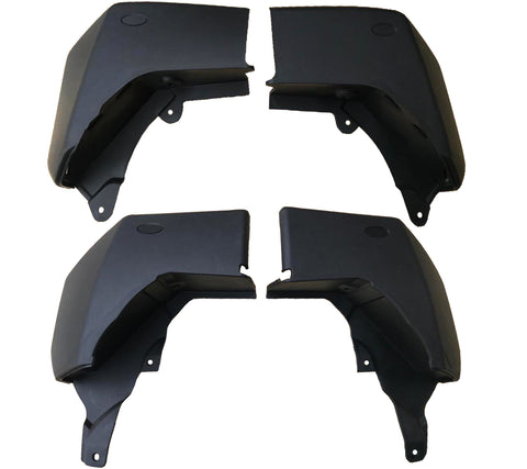 Set Of Front & Rear Mud Flaps, Mudflaps Kit For Land Rover Discovery Mk3, Mk4 (2004-2016)