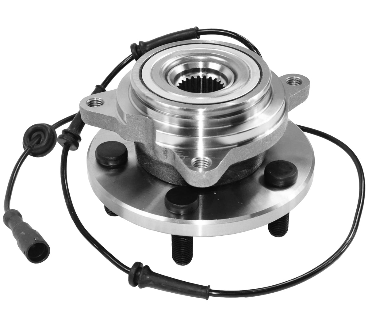 Front Wheel Bearing Hub & ABS Sensor For Discovery Mk2 2.5 Td5, 4.0 V8 Tad100020
