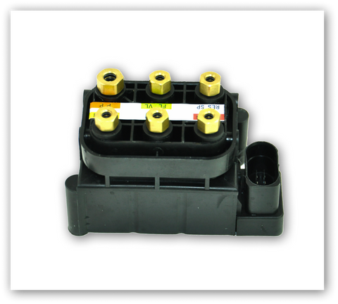 Air Suspension Solenoid Valve Block for Mercedes-Benz: CLS, E-Class, GL-Class, GLE, GLS, M-Class, R-Class, S-Class
