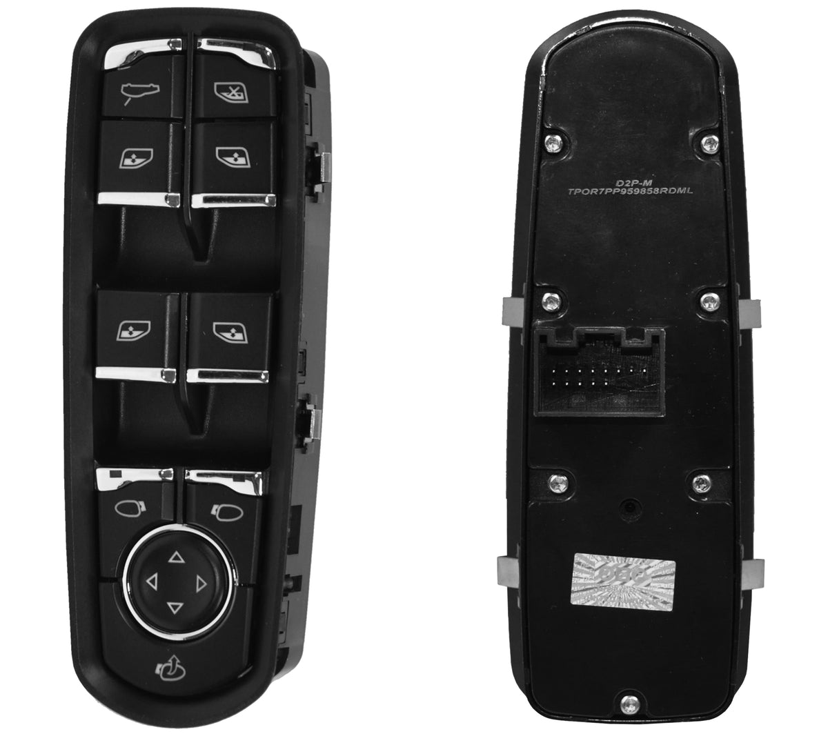 Front Door Master Power Electric Window Switch For Porsche Cayenne, Macan & Panamera 7Pp959858Rdml