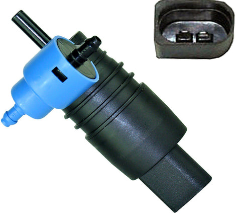 Double Outlet Windscreen Washer Pump For Audi/Bmw/Vw/Seat/Skoda/Mercedes/Mitsubishi-D2P Autoparts