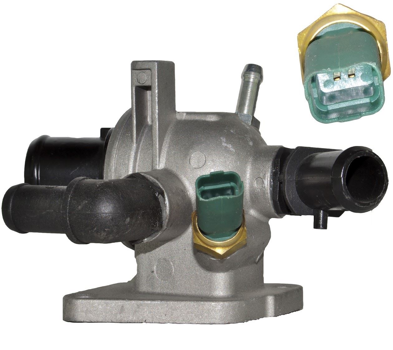 Thermostat + Housing + Sensor For Alfa Romeo, Fiat, Lancia & Vauxhall/Opel 93184200, 55194271