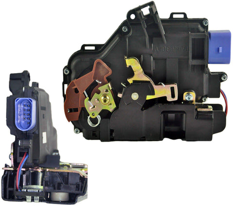 Front Left Passenger Door Lock Latch (9 Pins) For Seat/Skoda/Vw-D2P Autoparts