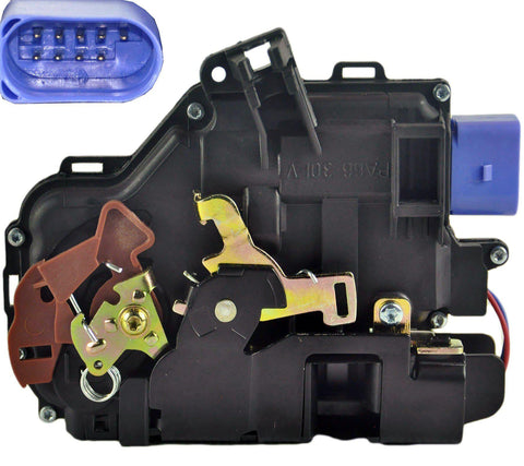 Front Left Passenger Door Lock Latch (9 Pins) For Seat/Skoda/Vw-D2P Autoparts