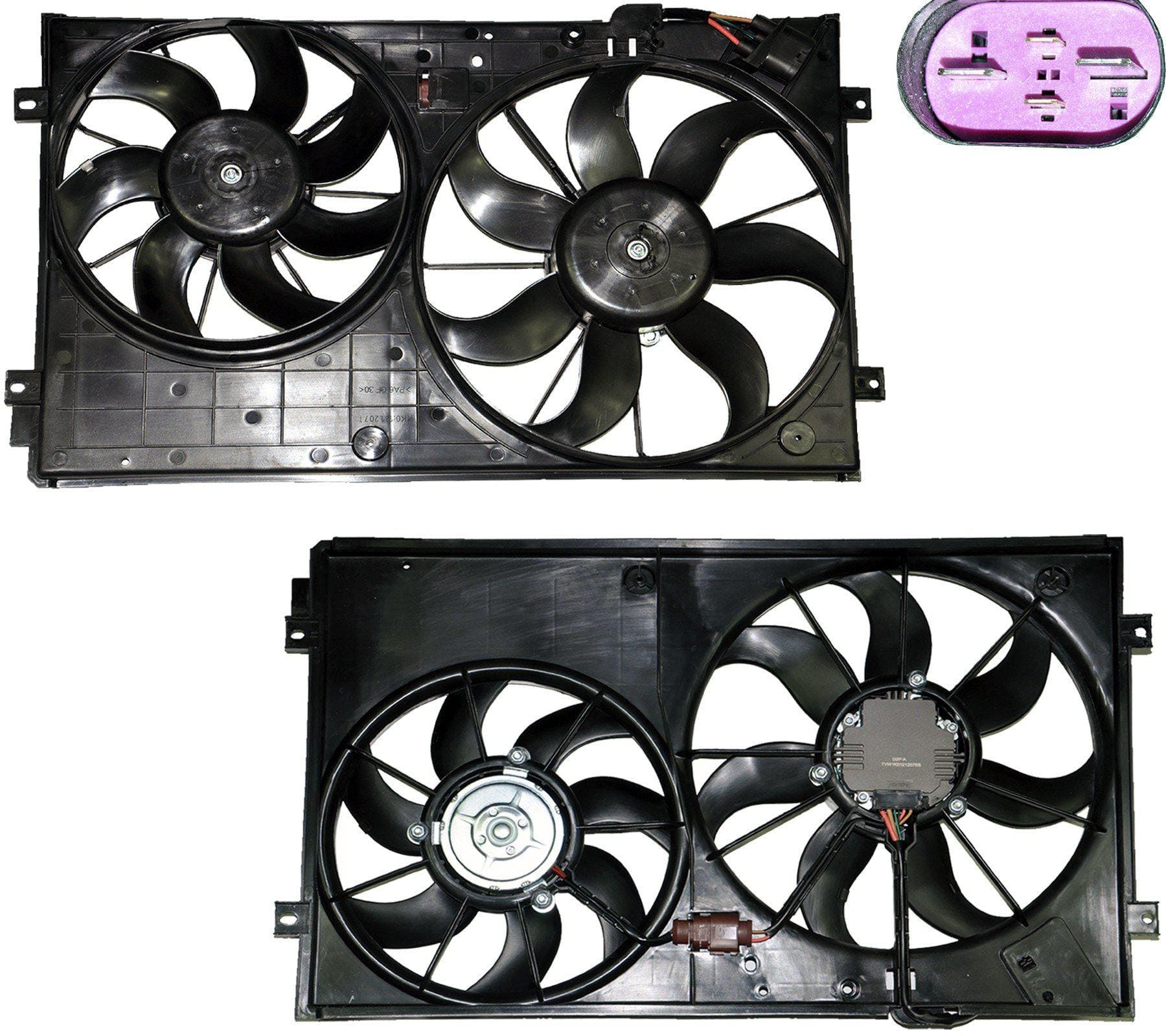 Radiator Cooling Fan Motor (12V) For Audi/Vw/Seat/Skoda-D2P Autoparts