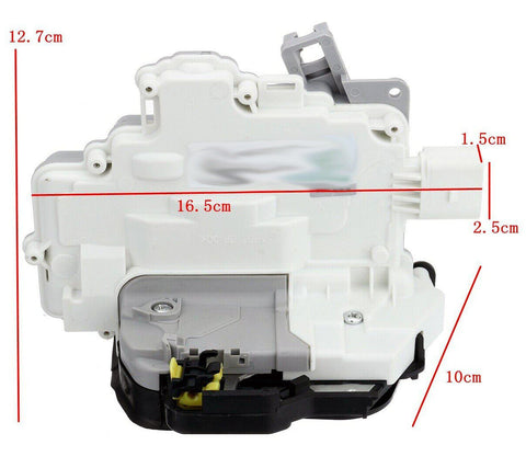 Rear Right Driver Door Lock Actuator (7 Pins) For Audi/Seat-D2P Autoparts