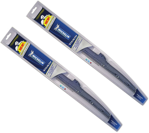 For BMW 5 Series (F10) Saloon Michelin Stealth Hybrid Front Wiper Blades (Pair) 480mm/19'' + 660mm/26''