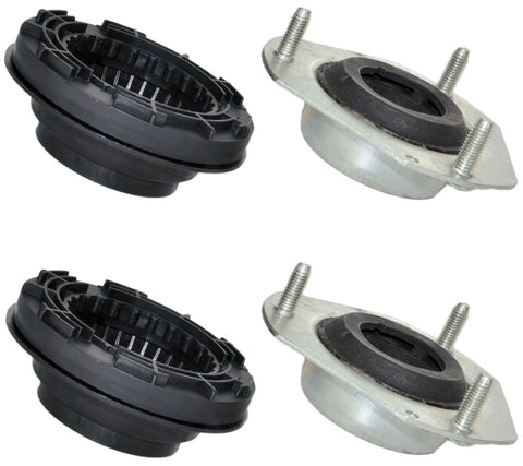Pair Of Front Suspension Top Strut Mounts & Bearings For Ford Fiesta Mk6 (2008-2017)