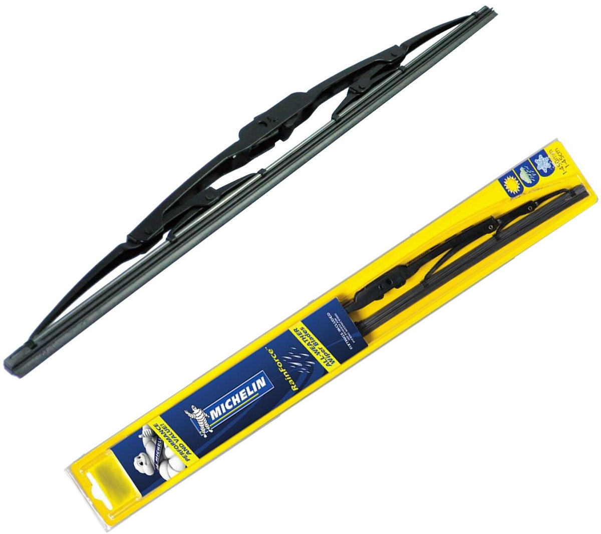 1pc Michelin Rainforce 19" Inch Flat Universal Wiper Blade Traditional - 48CM