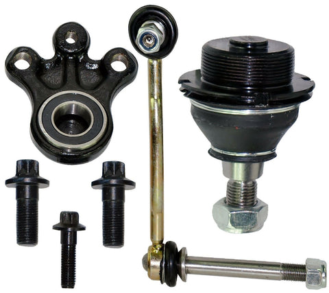 Front Right Lower & Upper Ball Joint & Link Kit 364058+364057508753 For Citroen C5, C6 & Peugeot 407, 508