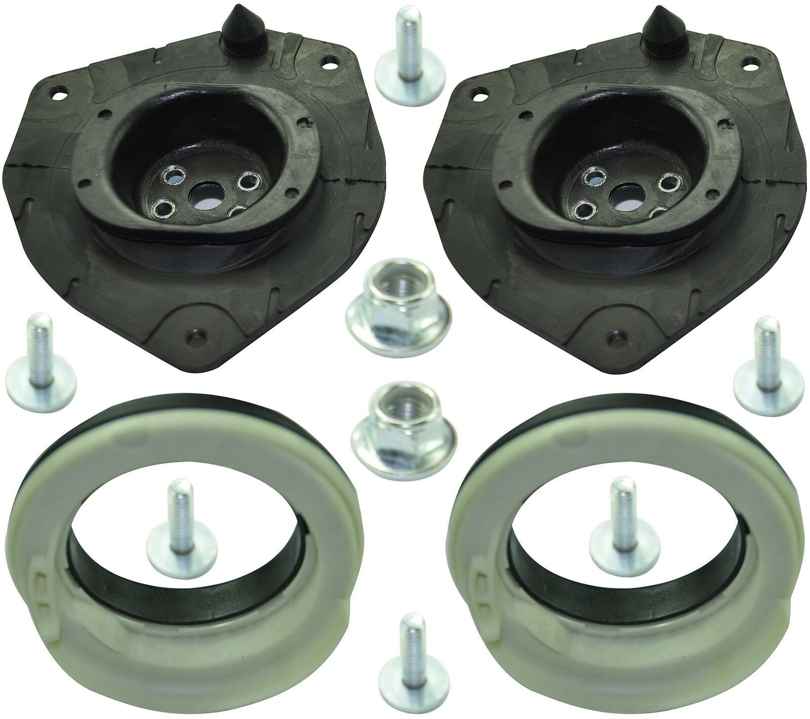 Pair Of Front Suspension Top Strut Mounts & Bearings For Renault Scenic/Grand Scenic, Megane 7701207678