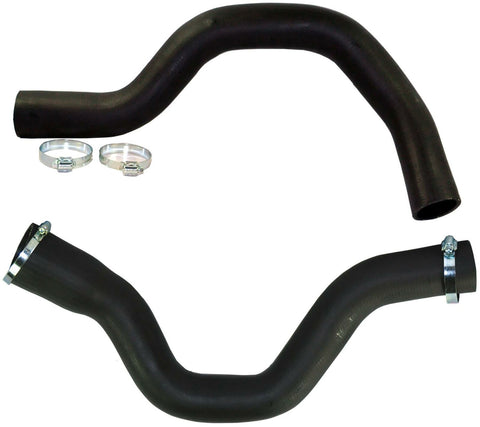 Pair Of Inlet & Outlet Intercooler Hose Pipe 52079801Ae For Jeep Liberty, Cherokee 2.5, 2.8 Crd