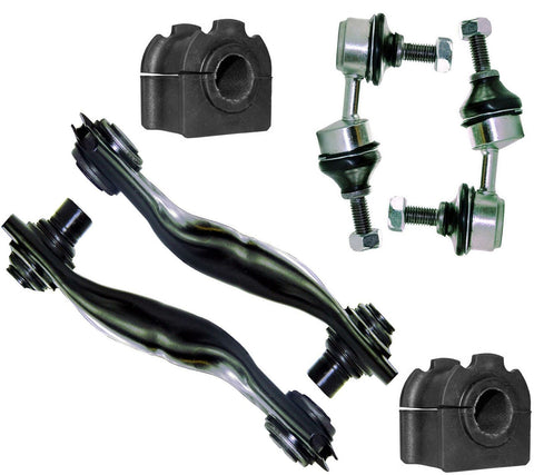 For Jaguar X-Type Rear Lower Control Arms, Anti Roll Bar Bushes & Drop Links Kit C2S20741