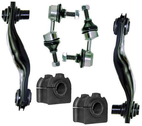For Jaguar X-Type Rear Lower Control Arms, Anti Roll Bar Bushes & Drop Links Kit C2S20741