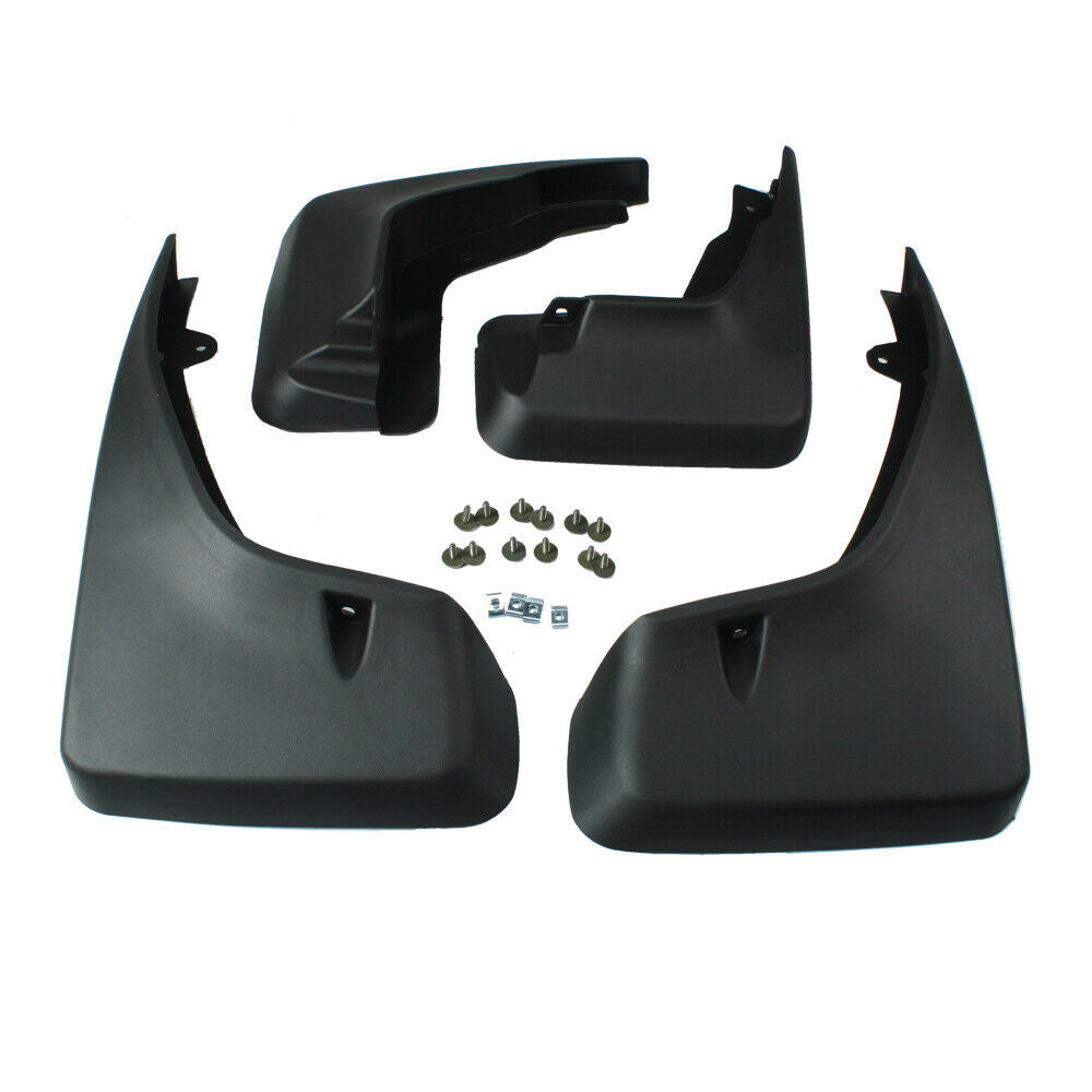 Front & Rear Mudflap Set Mud Flaps Kit Lr003322 Lr003324 For Land Rover Freelander 2